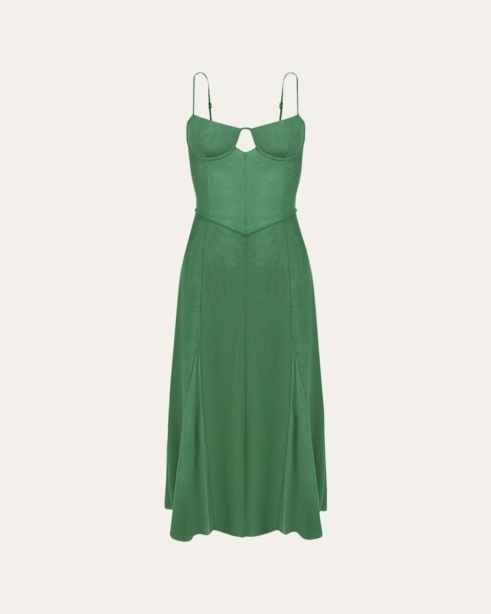 Solid Maya Maxi Dress